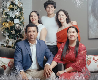 Que la Navidad sea motivo de felicidad y unión familiar, desean Mario López y Marsella Huerta a matamorenses
