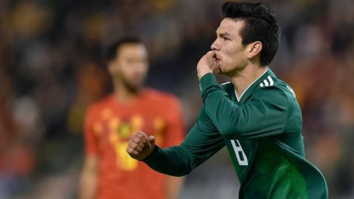 Con doblete de Chucky Lozano, México empata con Bélgica