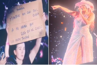 Karol G dedica canción a víctima de feminicidio en pleno concierto