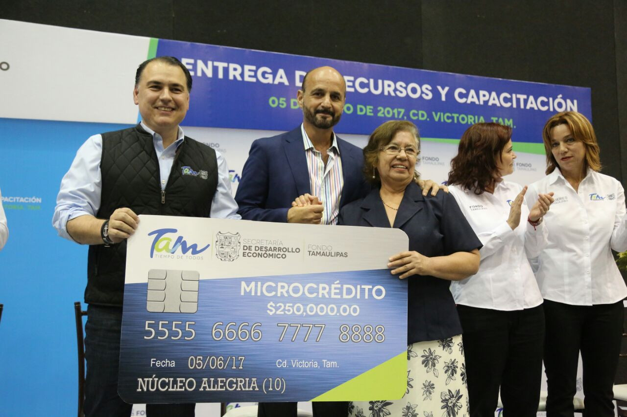 9.4 millones para emprendedores en la zona centro del Estado 