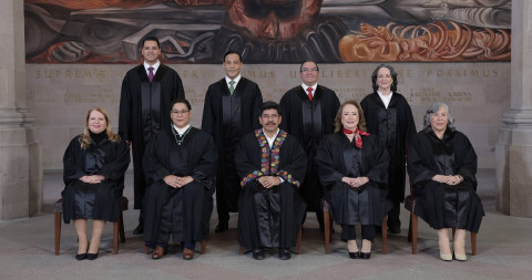 SCJN inicia nueva etapa con ministros electos por voto popular; realizan primera sesión ordinaria 