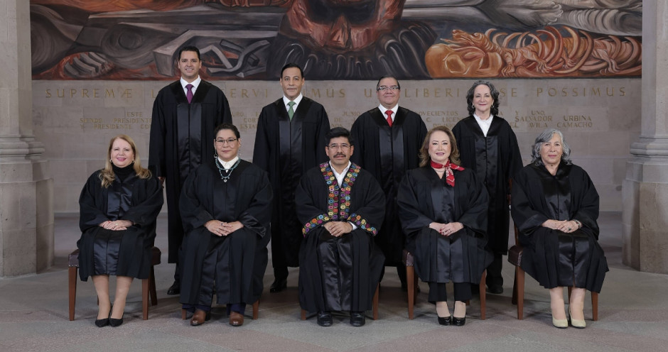 SCJN inicia nueva etapa con ministros electos por voto popular; realizan primera sesión ordinaria 