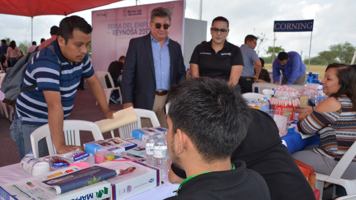 Gobierno de Reynosa e industria maquiladora promocionan más de 1500 vacantes   