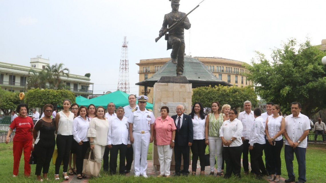 Conmemora Gobierno Municipal 189 aniversario de la Batalla de Tampico