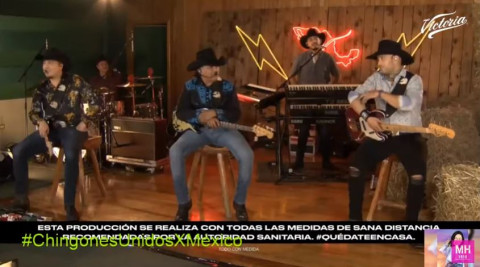 Ofrece Bronco concierto virtual 