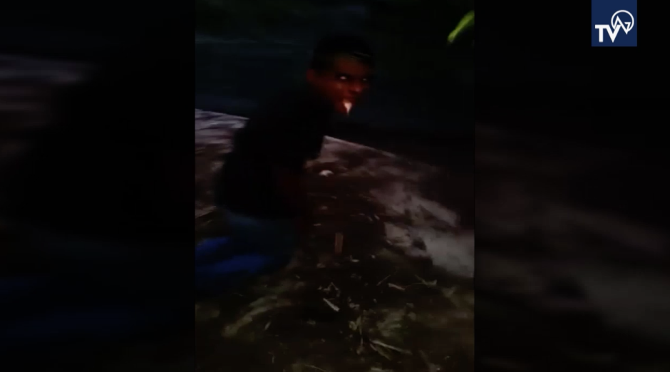 Sujeto presenta supuesta posesión demoníaca 