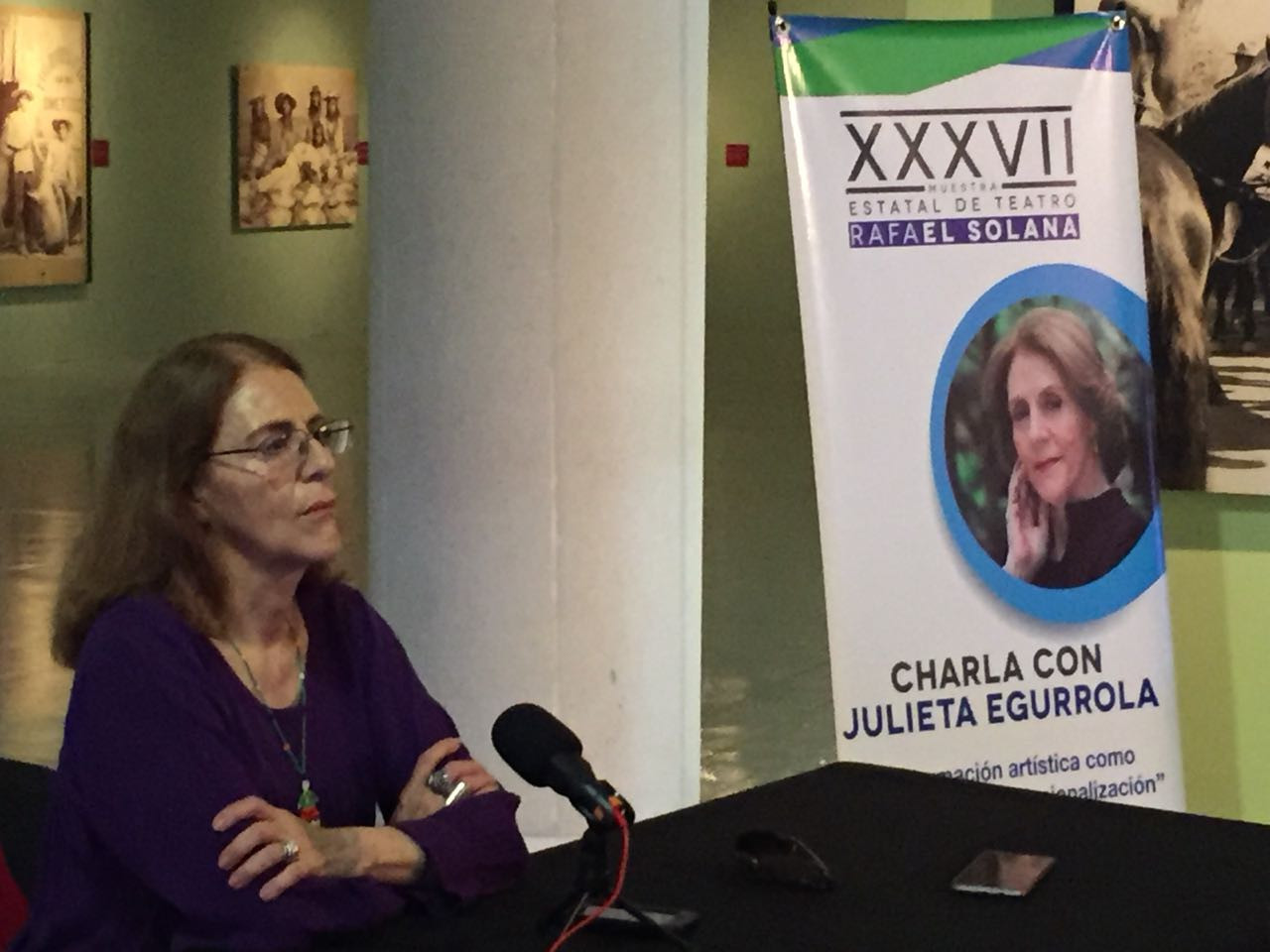 Julieta Egurrola sostendrá reunión con teatristas dentro de la muestra teatral Rafael Solana