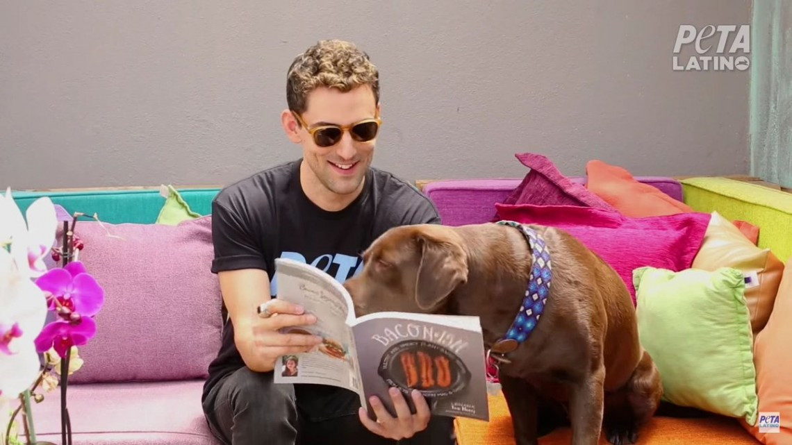 Luis Gerardo Méndez se une a campaña de PETA