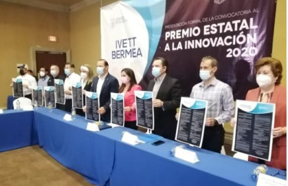 Presentan convocatoria para el Premio Estatal a la Innovación 2020
