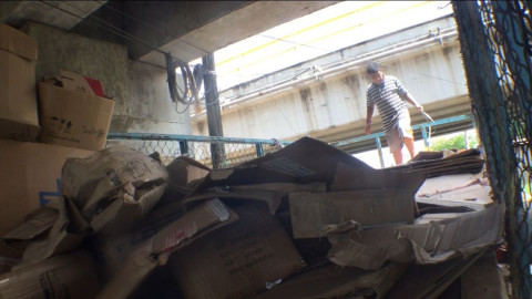 ⁠⁠⁠Aumenta oficio de recolección de cartón en Tampico