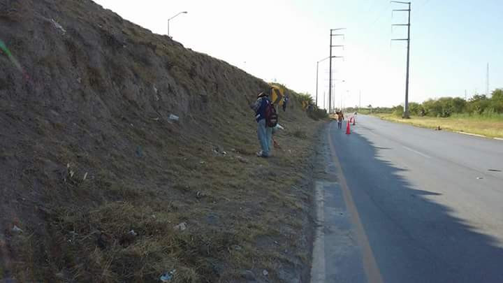 Limpian Bulevar Luis Donaldo Colosio
