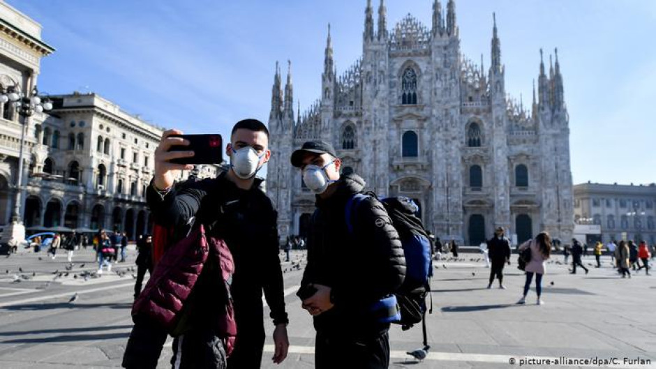 Registra Italia 170 nuevos contagios por coronavirus 