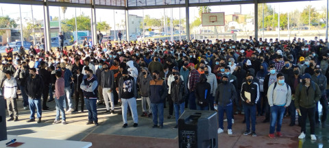 Realizan autoridades militares y municipales sorteo para servicio militar 