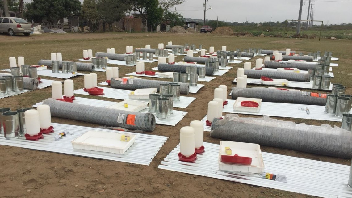 Diputada entrega apoyos en el Chispus