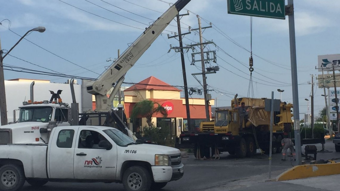 Cierran calle París por instalación de aire acondicionado