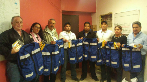 Elementos del Escuadrón Vial reciben herramientas para el desempeño de sus labores de vigilancia