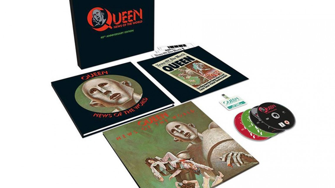 Queen lanza álbum inédito del “News Of The World”