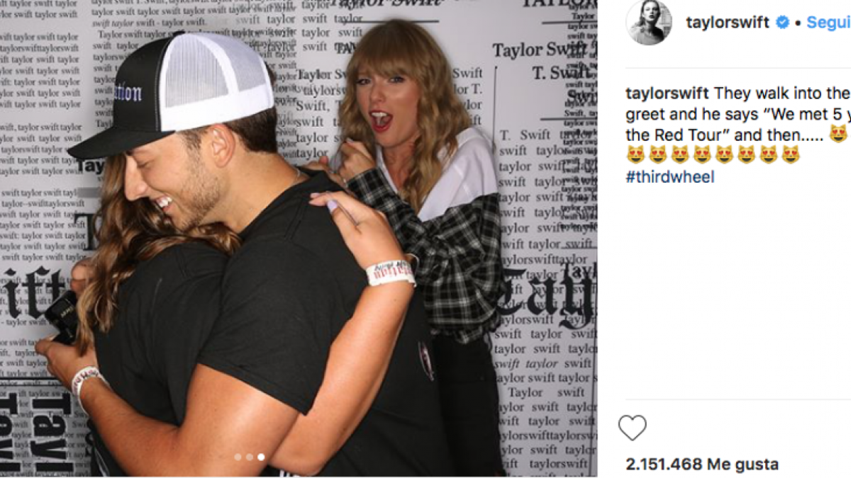 Fans se comprometen frente a Taylor Swift