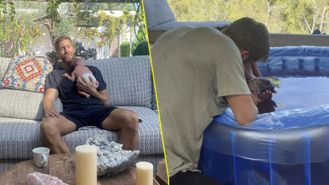 Calvin Harris presenta a su primer hijo con fotos íntimas desde Ibiza