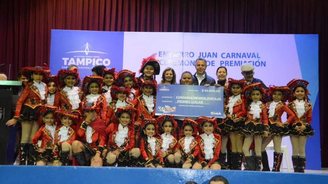 Brillante Ceremonia de Premiación del Carnaval Tampico Brilla 2019