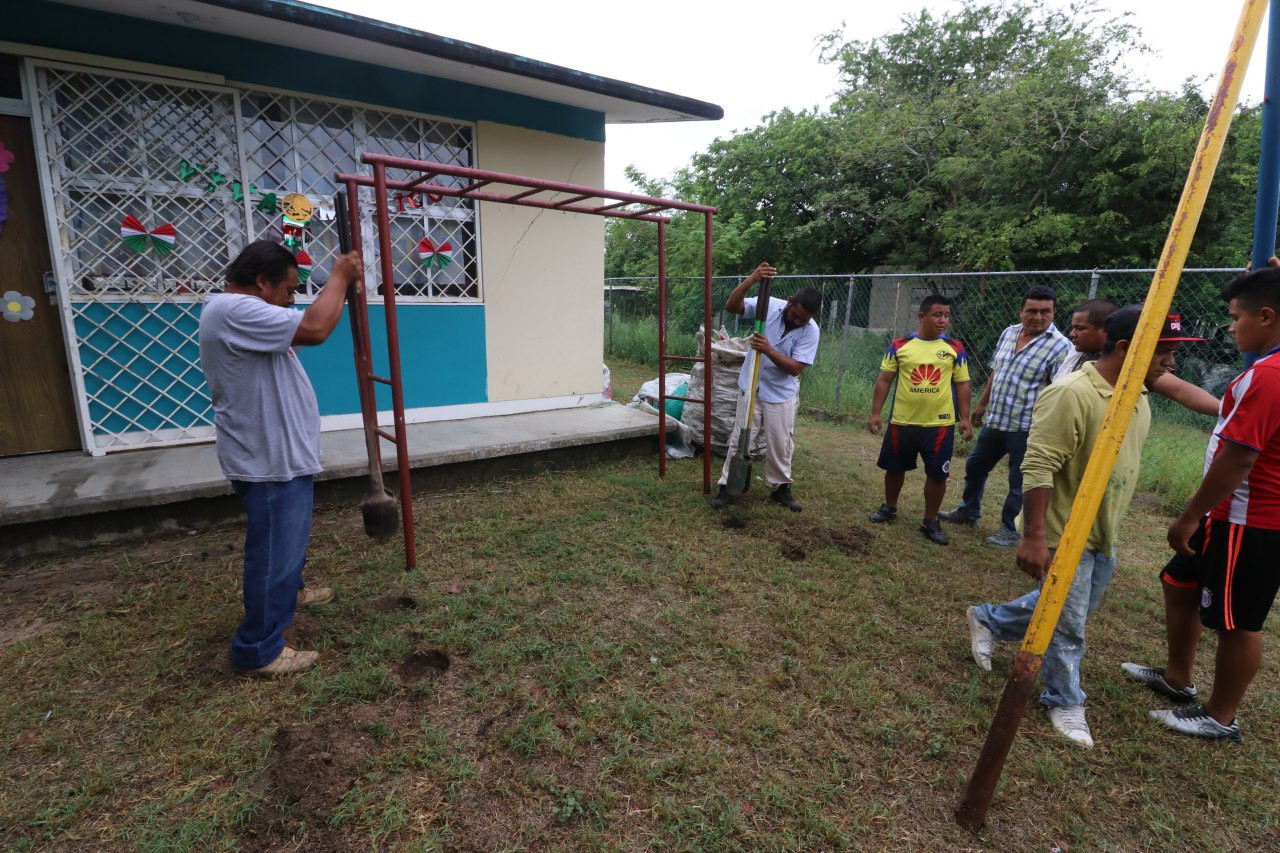 Inaugura gobierno de Tampico aula escolar en jardín de niños “Jaime Nunó”