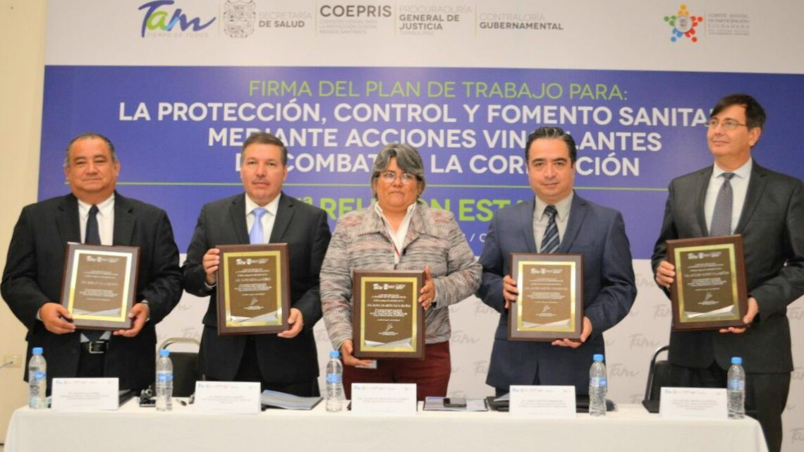 Se suma Salud al combate de la corrupción en Tamaulipas