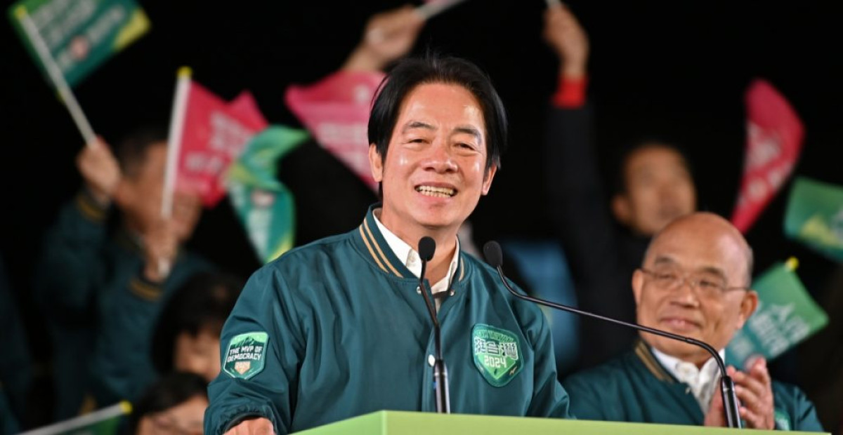 El soberanista William Lai gana las elecciones en Taiwán