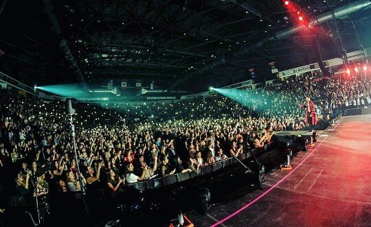 Se presenta con éxito Maluma en el State Farm Arena