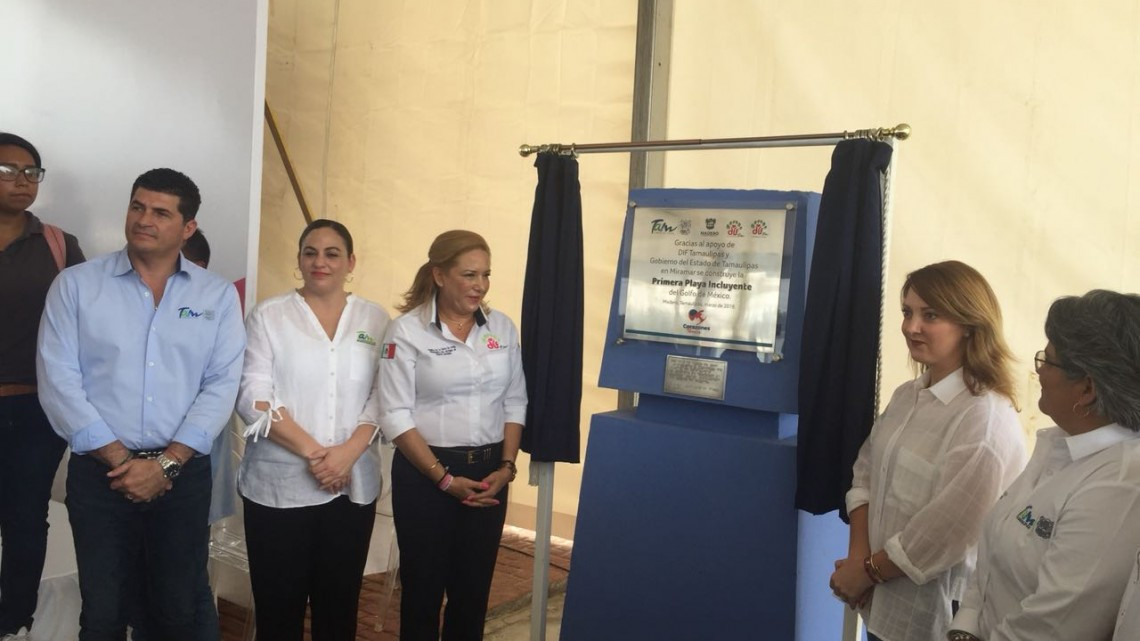 Inician obra de playa incluyente en Miramar