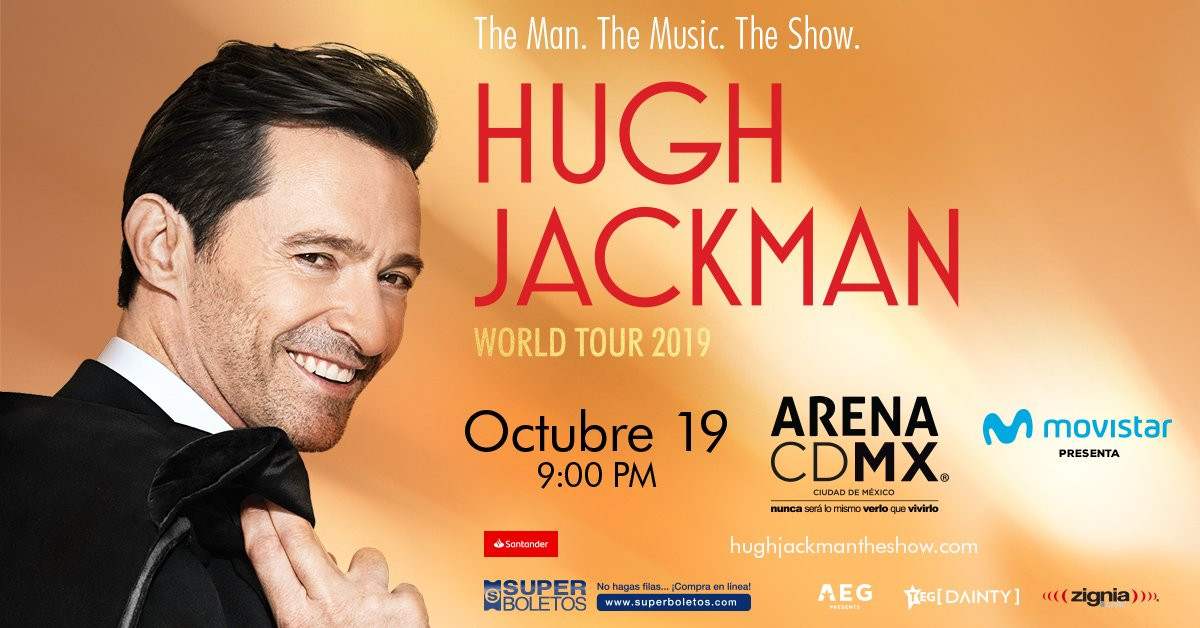 Hugh Jackman presentará en México su show musical