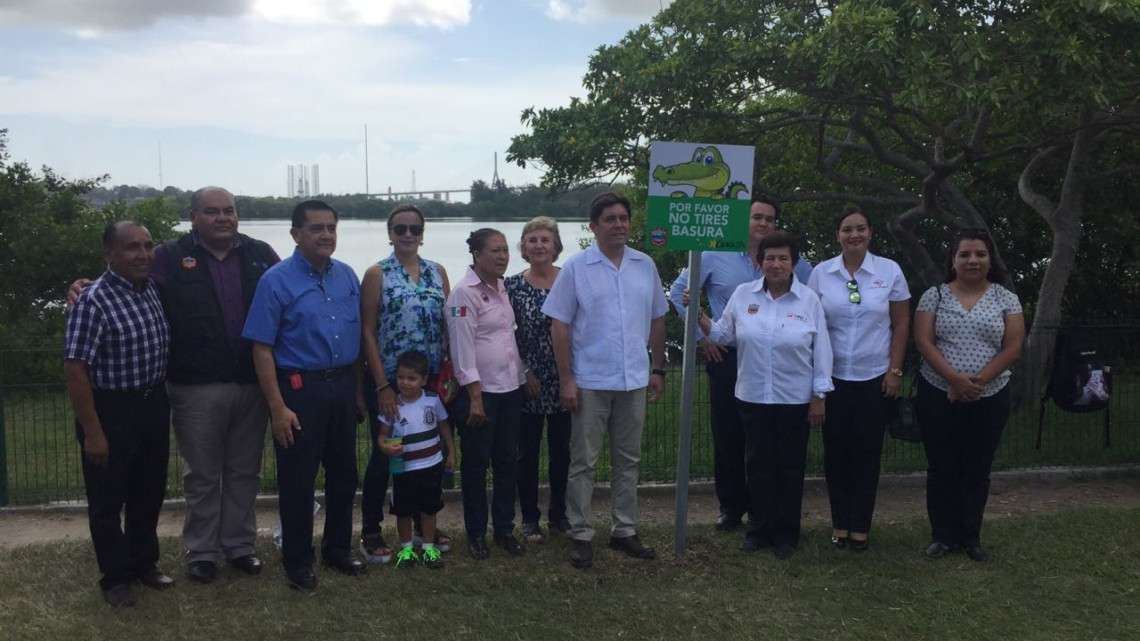 Gobierno de Tampico y sector privado suman esfuerzos para limpieza de la ciudad