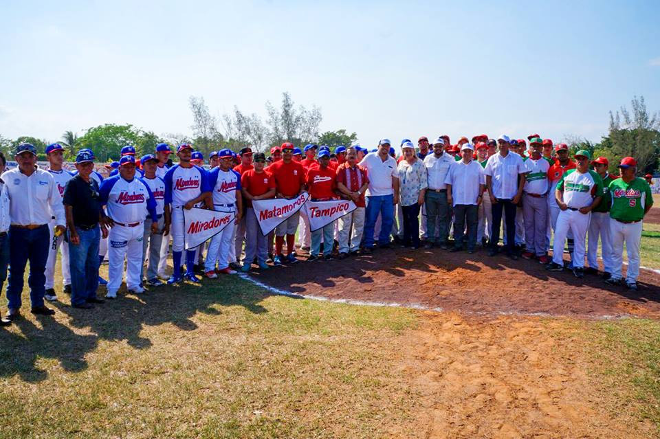 Alcaldesa de Altamira inaugura Campeonato Estatal de Beisbol 