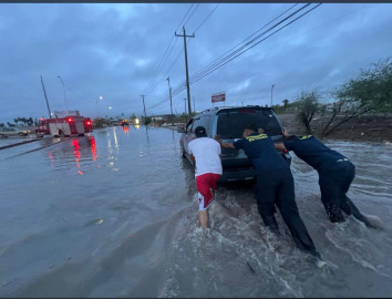Atendió Gobierno de Carlos Peña Ortiz emergencias por lluvias 