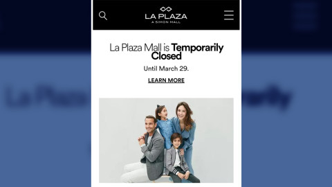 Anuncian cierre de Plaza Mall en McAllen