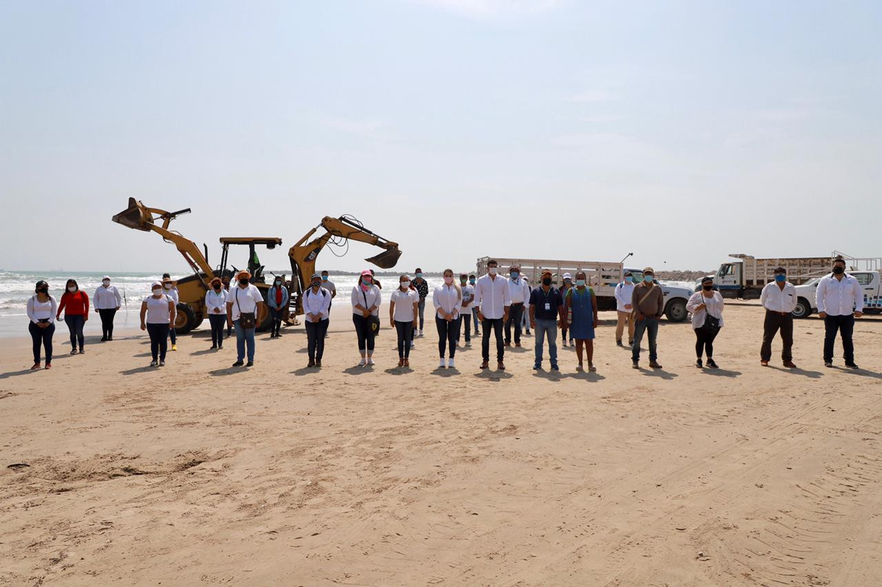 Arranca en Altamira programa “Playa Limpia 2021”