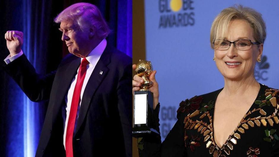 'Actriz sobrevalorada de Hollywood', Trump responde a Meryl Streep