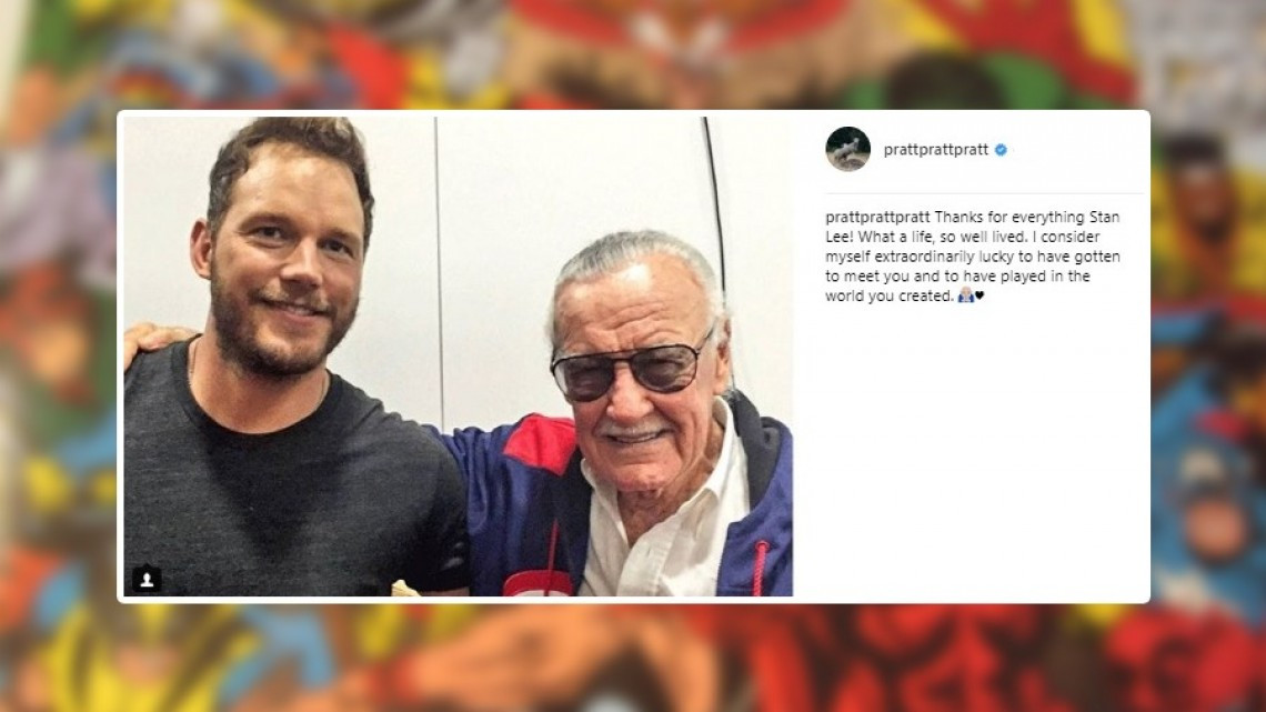 Famosos siguen recordando a Stan Lee