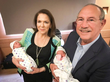 Chuchín de la Garza se convierte en abuelo por primera vez