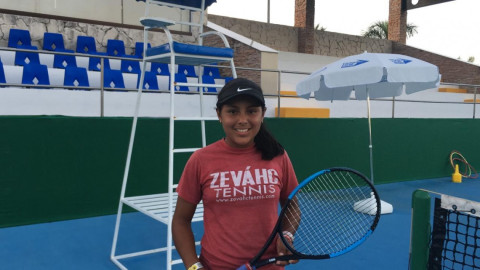 Tenista tampiqueña, Julia González,  presente en la Copa Mundial Juvenil 