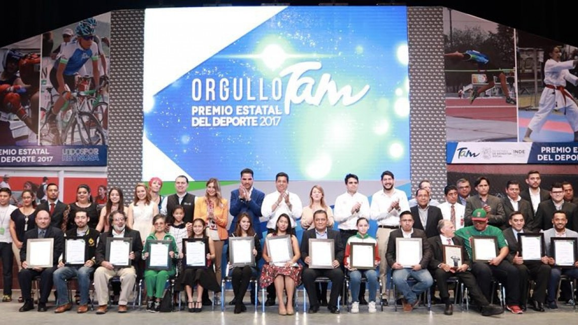 Gobernador entrega Premio Estatal del Deporte 2017