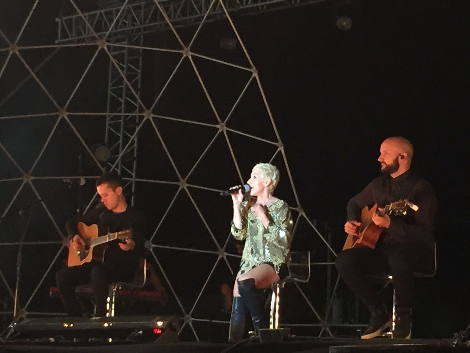 Ana Torroja hizo viajar por el tiempo a sus fans 