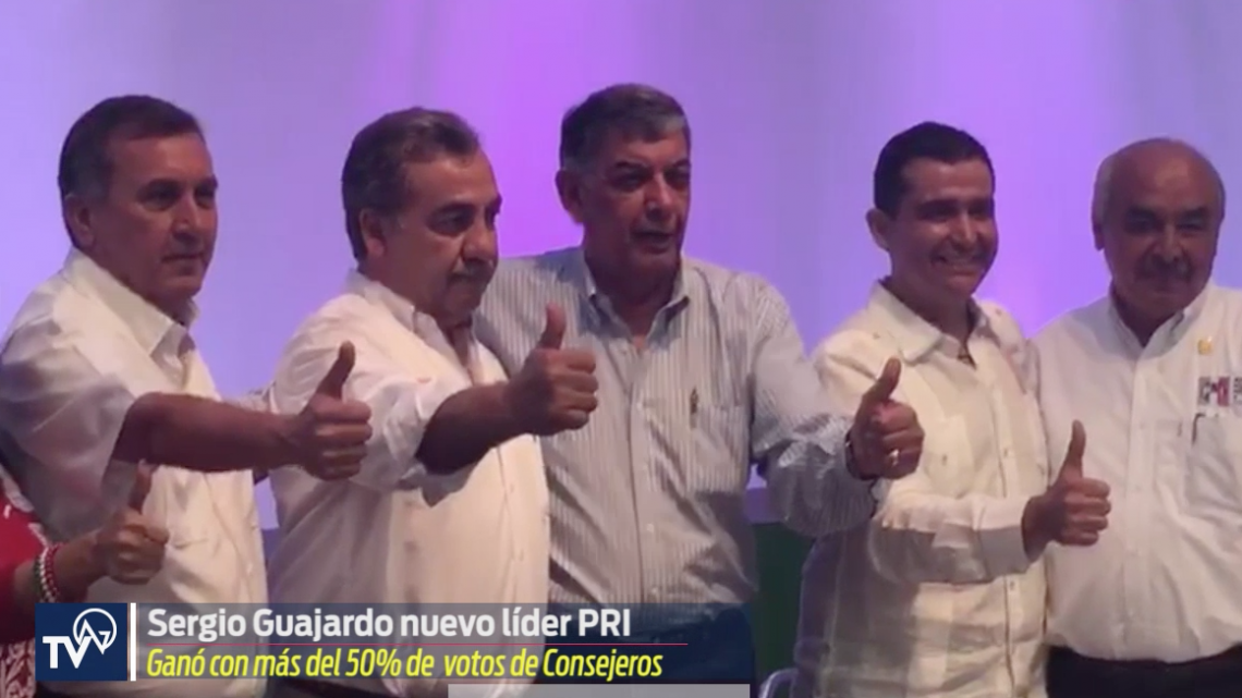 Elige PRI a Sergio Guajardo como su nuevo líder