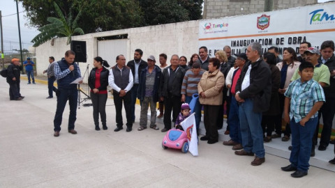 Inauguran dos calles en la zona norte de Tampico