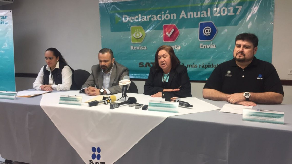 Invita SAT a presentar declaración anual