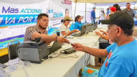 Facilitan tramite de tarjeta “Más Acciones” en módulos fijos