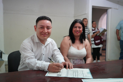 DIF Nuevo Laredo formaliza la unión de más de 80 parejas en el mes del amor