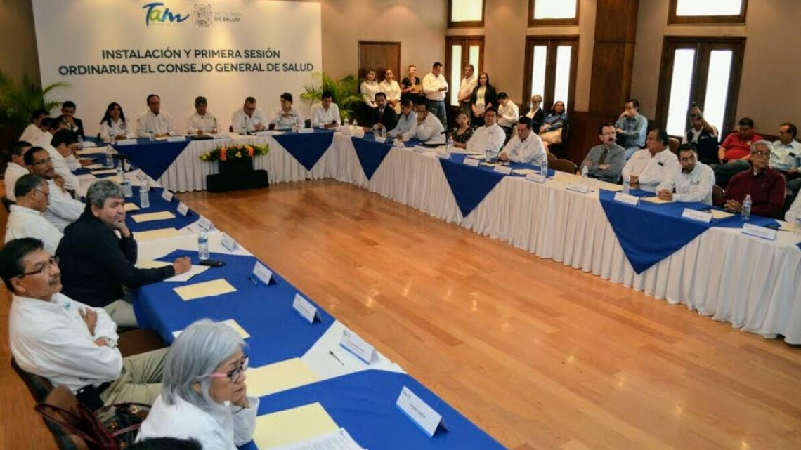 Consejo General de Salud en Tamaulipas queda instalado
