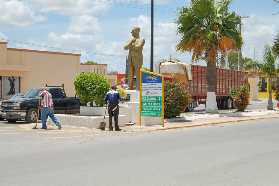Trabajan en mantenimiento de Avenida 120