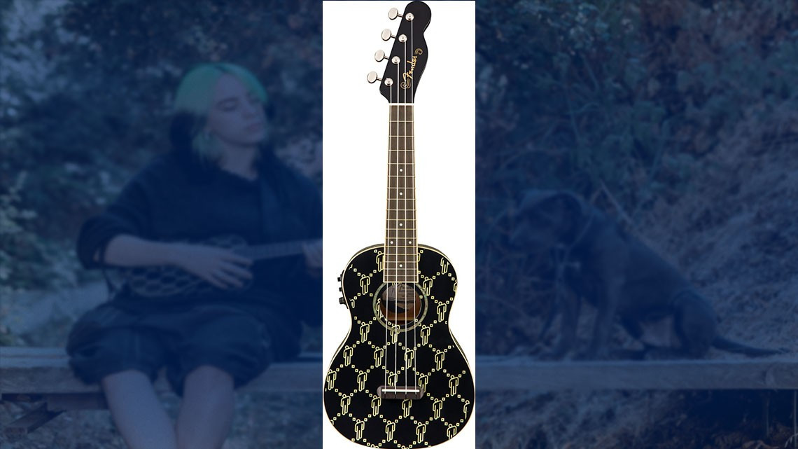 Billie Eilish se asocia con Fender para lanzar su propio ukelele 