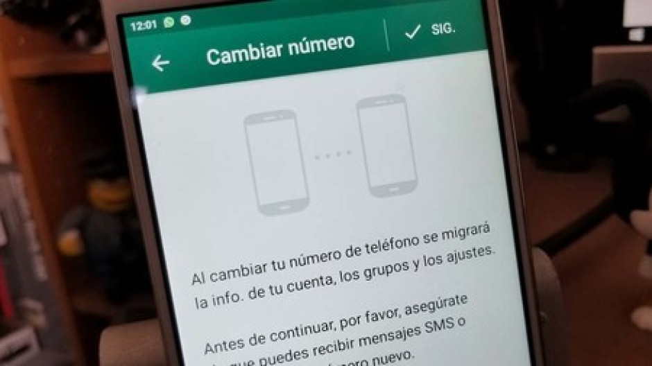 Así podrás cambiar tu número en WhatsApp